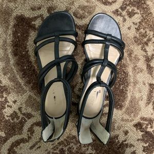 Black gladiator style Jcrew sandal